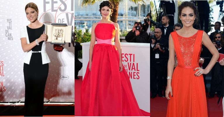 Léa Seydoux, Audrey Tautou e Ximena Navarrete apareceram lindíssimas no último dia do Festival de Cannes - Getty Images