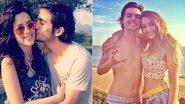 Qual o casal mais fofo? Fiuk e Sophia Abrahão ou Pe Lanza e Gabriela Merjan - Fotomontagem