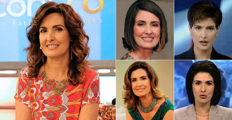 Looks de Fátima Bernardes - Reprodução / TV Globo