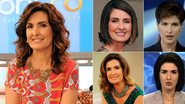 Looks de Fátima Bernardes - Reprodução / TV Globo