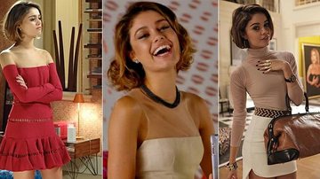 Looks de Amora (Sophie Charlotte) em 'Sangue Bom' - Reprodução / TV Globo