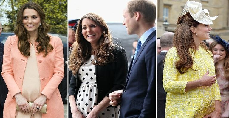 Kate gravidíssima! O bebê deve nascer em meados de julho - Getty Images/Foto montagem