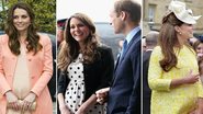 Kate gravidíssima! O bebê deve nascer em meados de julho - Getty Images/Foto montagem