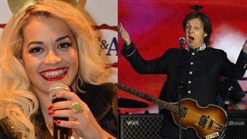 Rita Ora e Sir Paul McCartney usaram unhas de silicone quando estiveram no Brasil - Caio Duran / AgNews / Getty Images