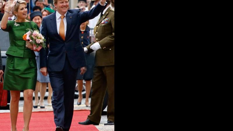 Máxima e Willem, reis da Holanda - Reuters