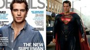 Henry Cavill, o novo super-homem - Fotomontagem