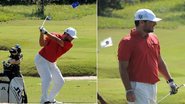 Rodrigo Lombardi passou o feriado de Corpus Christi praticando golfe na Bahia - Julia Rudge/Divulgação