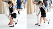 Suri Cruise surge fofa até com uniforme escolar - Grosby Group