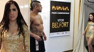 Valdirene (Tatá Werneck) e Vitor Belfort - Divulgação/TV Globo