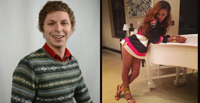 Michael Cera e Rihanna - Fotomontagem