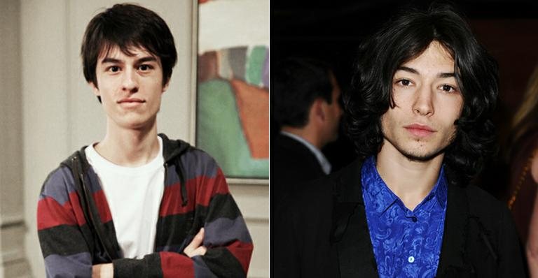 Thalles Cabral diz que Jonathan é comparado a Kevin, personagem de Ezra Miller no filme 'Precisamos falar sobre o Kevin' - TV Globo e Getty Images