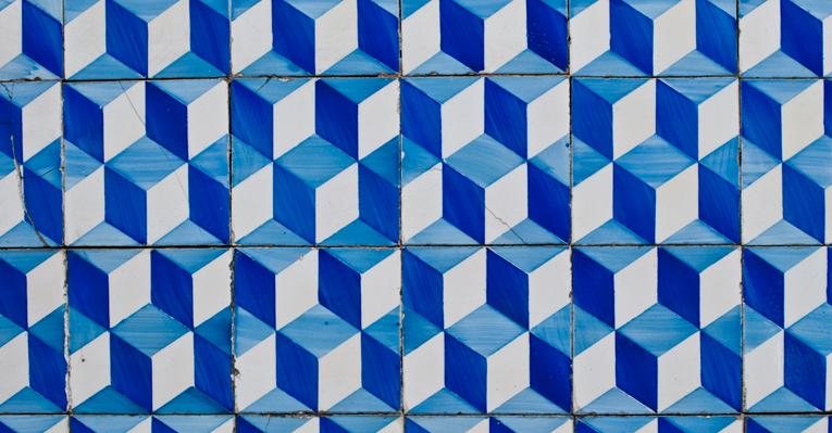 Azulejo hidráulico é versátil e pode ser usado para substituir quadros. Confira! - Shutterstock