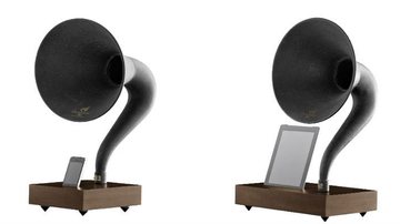 iPhone Gramophone é opção estilosa para decor vintage - www.RH.com