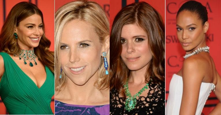 Sofía Vergara, Tory Burch, Kate Mara e e Joan Small brilharam com suas belas joias - Getty Images