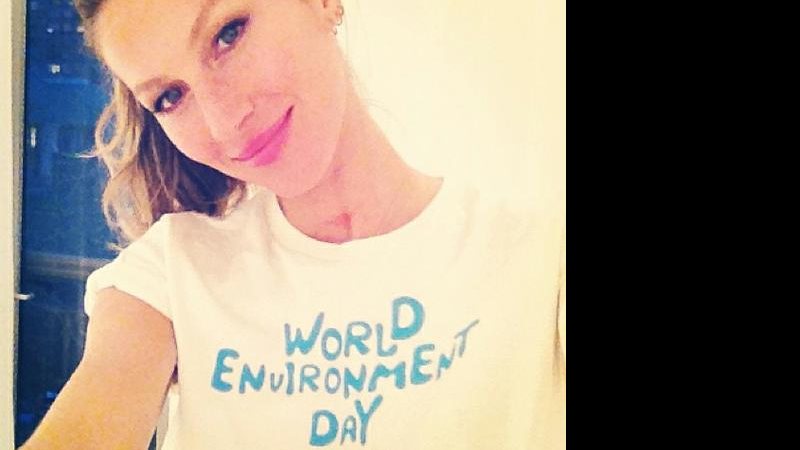 Gisele Bündchen comemora o dia Mundial do Meio Ambiente - Instagram/Reprodução