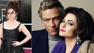 Helena Bonham Carter interpretará Elizabeth Taylor em telefilme - Fotomontagem