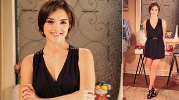 Novo visual de Isabelle Drummond na novela 'Sangue Bom' - Reprodução / TV Globo