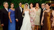 Os pais do noivo, Francinélio e Maria Alzira Oliveira, Licia Fabio, Felipe e Leila, Flora Gil, Mariene de Castro, os pais da noiva, Carlos Manuel e Angela Ferreira, e Carol Moraes - -