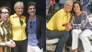 Xuxa com Fernanda Montenegro, Junno Andrade e Marieta Severo - Reprodução / TV Globo