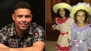 Ronaldo mostra estilo das filhas para festa junina - Reprodução/Instagram