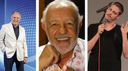 Festival de humor Risadaria homenageará Carlos Alberto de Nóbrega e fará debate sobre TV Pirata. - Samuel Chaves/S4 Photopress, Divulgação/TV Globo e André Muzell / AgNews