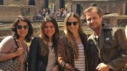 Claudia Elias, Camila Carneiro Johnson, Myrella Castilho e Francisco Lopes visitam o Coliseu, em Roma, em "escala" de viagem ao Salão do Móvel de Milão - -