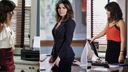 Aline tem estilo nos looks de trabalho - TV Globo