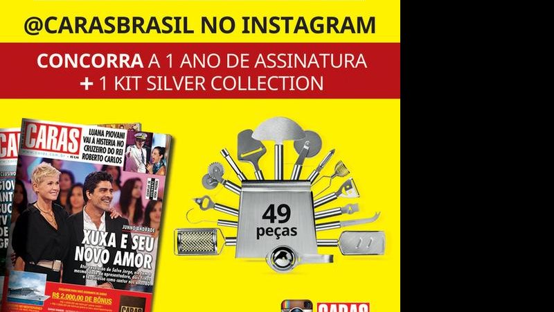 Participe do concurso cultural da CARAS no Instagram - CARAS