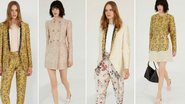 A coleção de primavera da estilista Stella McCartney une a estampa animal a cores românticas - Foto-montagem