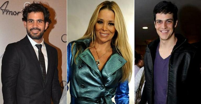 Juliano Cazarré, Danielle Winits e Mateus Solano - Arquivo CARAS