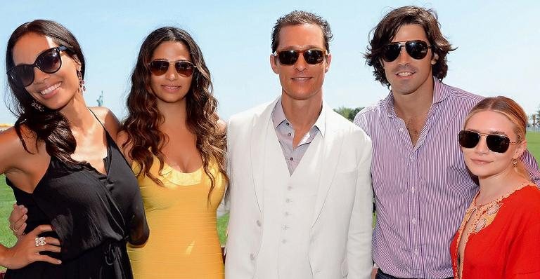 Rosario Dawson, Camila e Matthew, Nacho Figueras e Ashley Olsen no Veuve Clicquot Polo Classic. Rico arrasa no Liberty State Park - Startraks/Divulgação