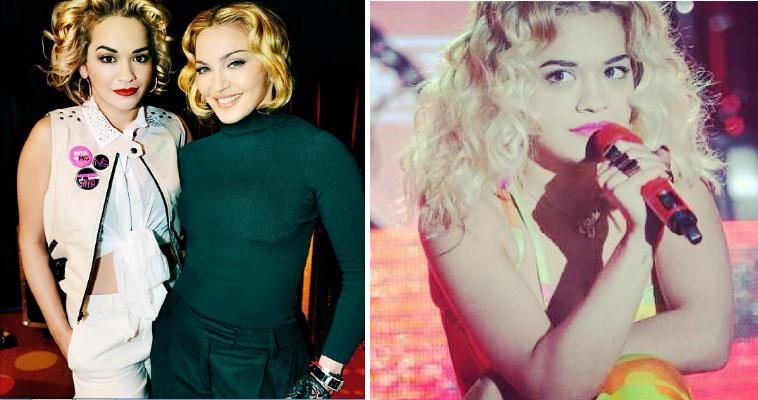 Rita Ora é a nova garota propaganda da marca teen ‘Material Girl’ - Foto-montagem