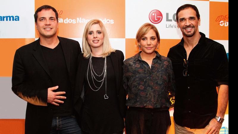 Première com Daniel Boaventura, Daniele Valente, Heloísa Périssé e Marcelo Saback - Anderson Borde/Ag News