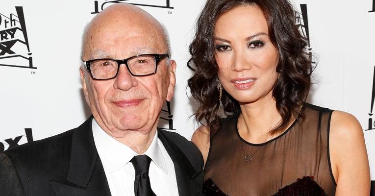 Rupert Murdoch e Wendi Deng - Getty Images