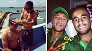 Neymar e Lucas - Reprodução/Instagram