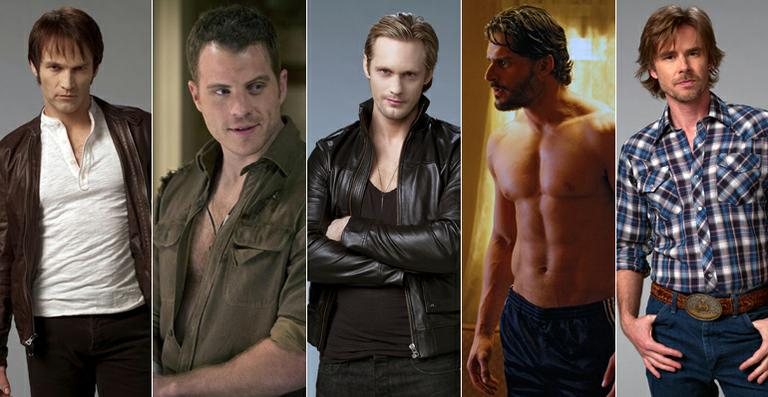 Os homens de Sookie em 'True Blood' - Reprodução