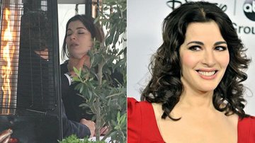 Nigella Lawson foi agredida pelo marido - People/Reprodução e Getty Images