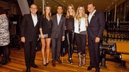 Luiz Urquiza, João Paulo Diniz e Alexandre Accioly recebem Renata Kuerten, Ana Claudia Michels e Mariana Weickert. - Maíra Vieira