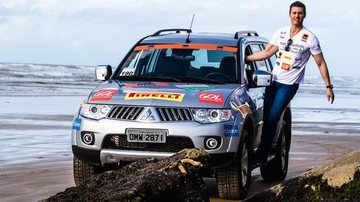 O galã da Record percorre as belas praias de Aracaju em sua estreia no Mitsubishi Nordeste ao lado de Claudeci Cortis - Ricardo Leizer e Tom Papp