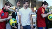 Sergio Ramos, Gerard Piqué e Iker Casillas - André Muzell / AgNews