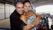 Milena e Diogo Nogueira prestigiam feijoada na quadra da Águia de Ouro, SP - -