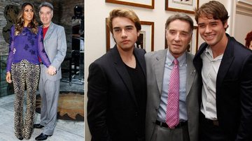 Eike Batista, que já é pai de  Thor e Olin, ganha o primeiro filho com Flávia Sampaio - Fotomontagem