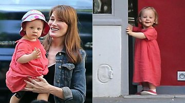 Carla Bruni e a filha Giulia - Grosby Group