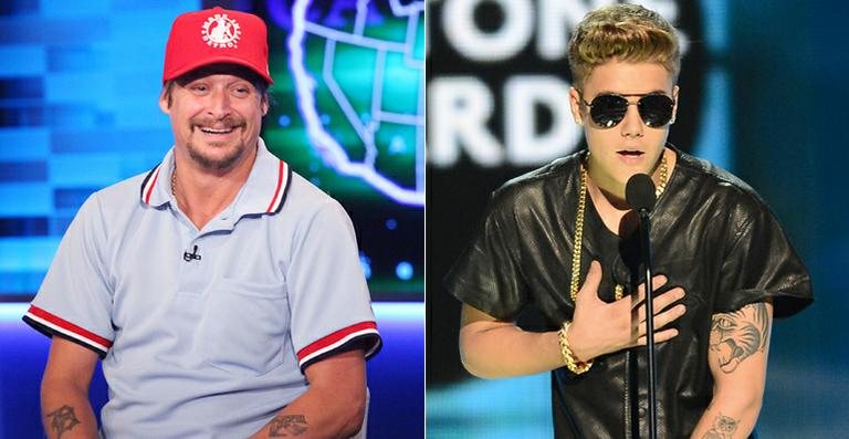 Kid Rock e Justin Bieber - Getty Images