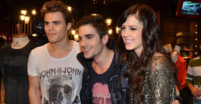 Paul Wesley, Fiuk e Sophia Abrahão - Caio Duran / AgNews