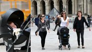 Gisele Bündchen com a filha Vivian em Paris - Grosby Group