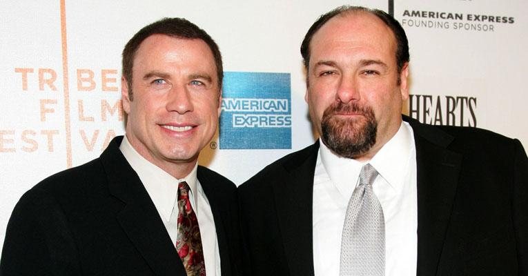 John Travolta e James Gandolfini - Getty Images