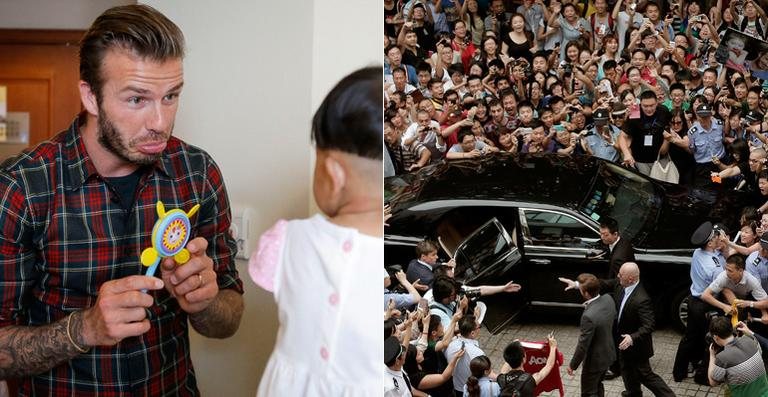 Visita de David Beckham na China - Getty Images