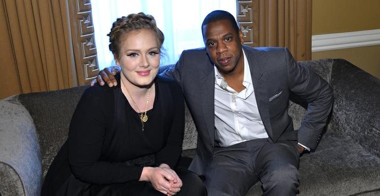 Adele e Jay-Z - Getty Images