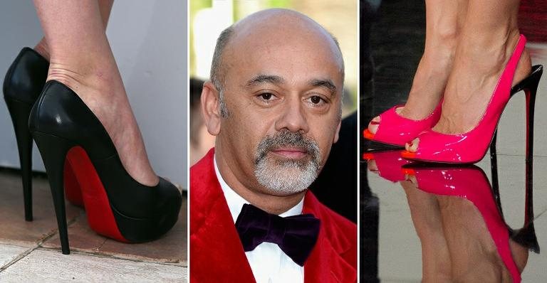 Christian Louboutin, o estilista dos sapatos de sola vermelha explica o aumento nos custos de produção - Getty Images/Foto montagem